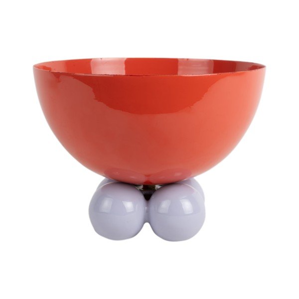 Bol roșu din fier ø 26 cm Double Funky – PT LIVING-image-2