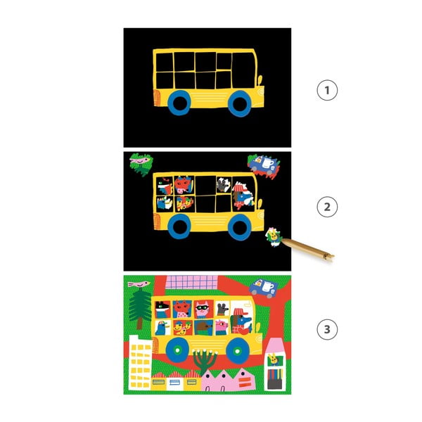 Imagini răzuibile Djeco Transport-image-2