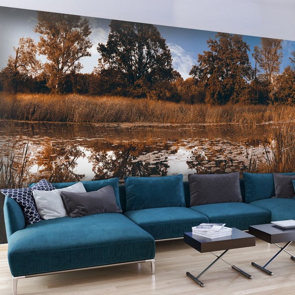 Tapet format mare Artgeist Autumn Reeds, 300 x 210 cm