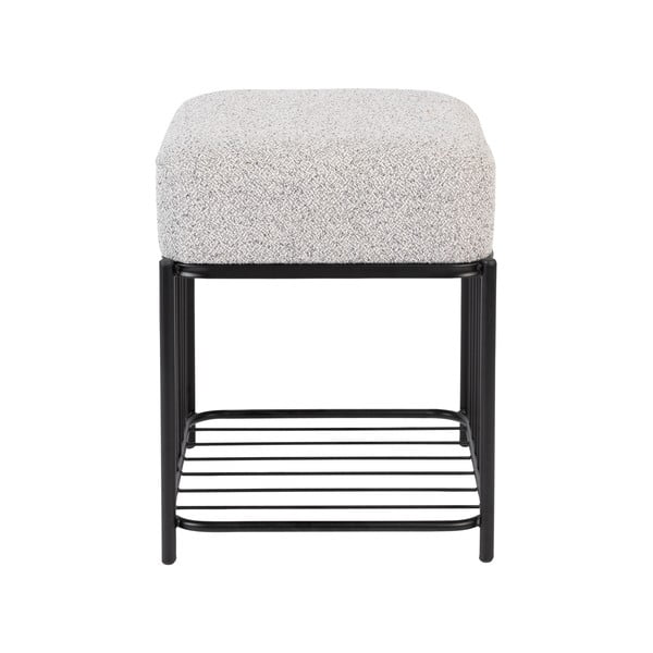 Taburet gri deschis Milou – White Label