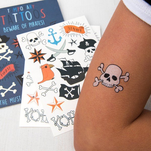Folie de tatuaje pentru copii Beware of the Pirates – Rex London-image-1