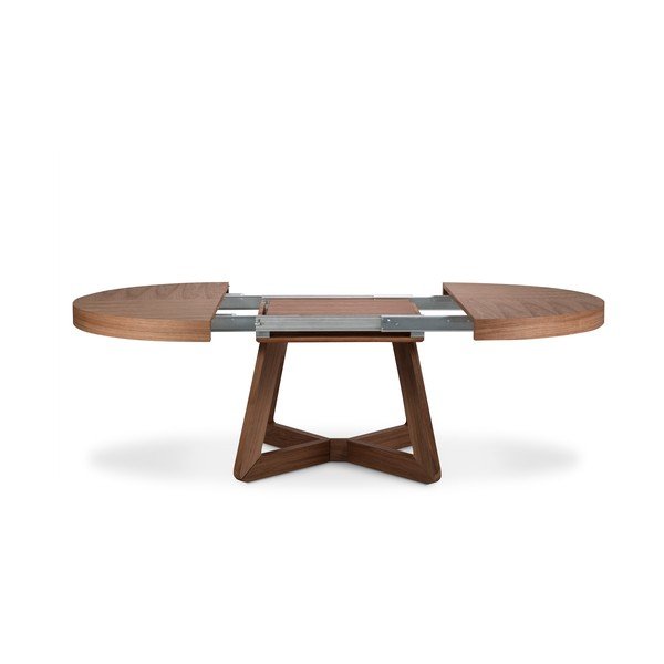 Masă extensibilă din lemn de stejar Windsor & Co Sofas Bodil, ø 130 cm-image-4