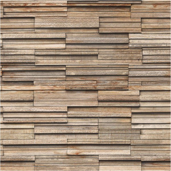 Autocolant pentru perete Ambiance Arcachon Wood Veneer, 40 x 40 cm-image-2