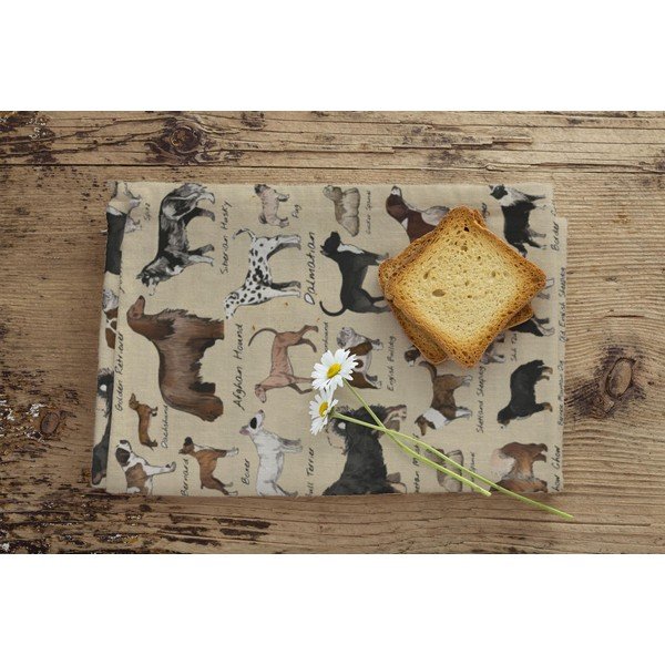 Prosop de bucătărie Little Nice Things Dogs, 70 x 50 cm-image-1