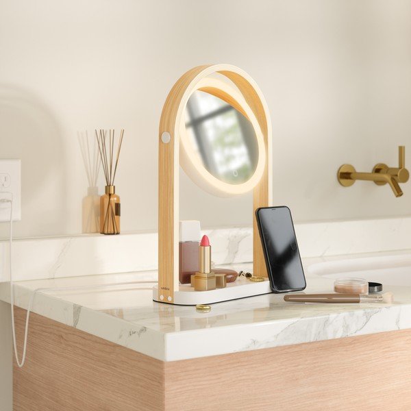 Oglindă cosmetică (mărire 10x) 12x38 cm Bellwood – Umbra-image-4