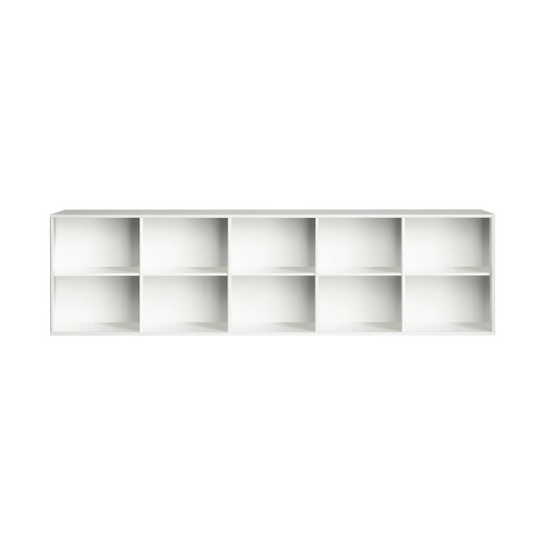 Bibliotecă albă suspendată 220x61 cm Mistral – Hammel Furniture