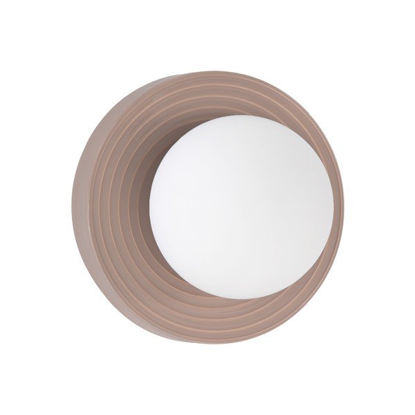 Aplică de perete maro deschis din ceramică Orbique – Nova Luce-image-3
