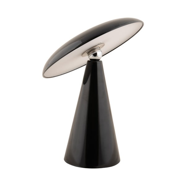 Veioză neagră LED cu intensitate reglabilă (înălțime 26 cm) Phoebe – Leitmotiv