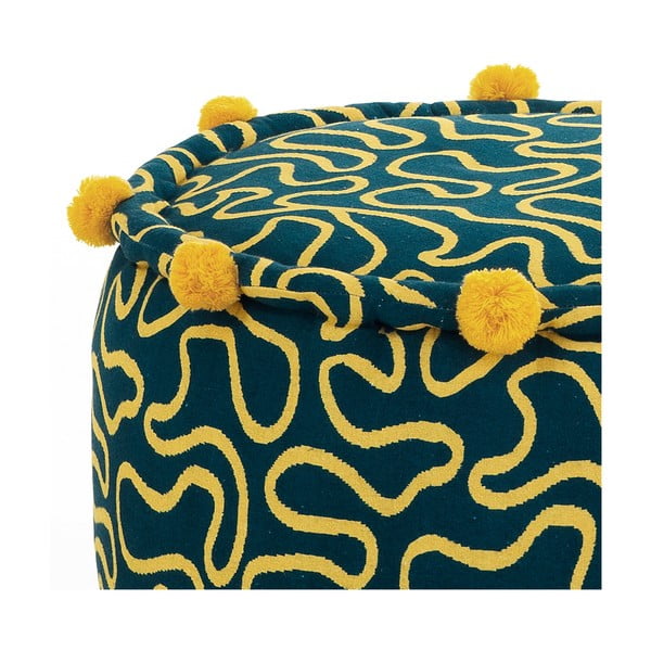 Taburet galben/verde închis Tangle – Tomasucci-image-1