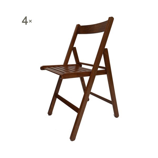 Set 4 scaune pliante Crido Consulting Bassio