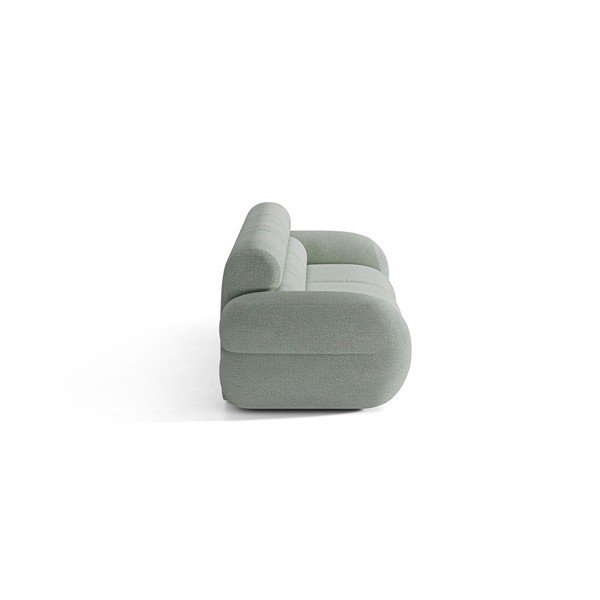 Canapea albastră cu tapițerie din chenille 305 cm Neo – Micadoni -image-2
