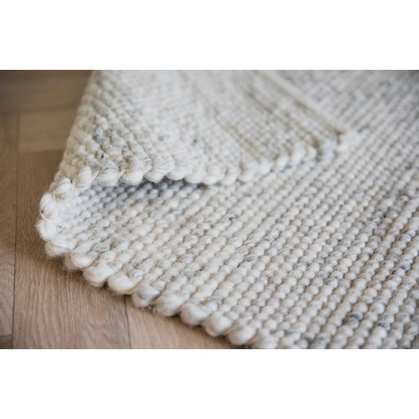 Covor gri deschis din lână 400x300 cm Auckland - Rowico-image-3