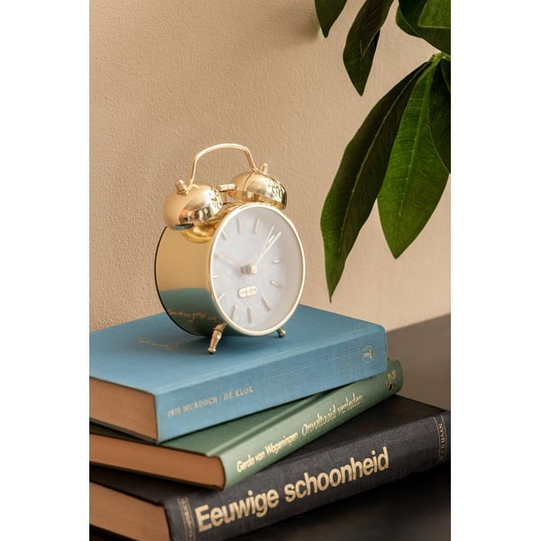 Ceas deșteptător ø 8 cm Pearl Glow – Karlsson-image-1