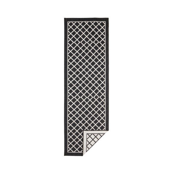 Covor adecvat pentru exterior NORTHRUGS Twin Supreme, 80 x 250 cm, negru-crem-image-2
