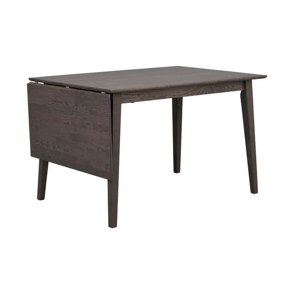 Masă de dining extensibilă din lemn masiv de stejar 120x80 cm Filippa - Rowico-image-3