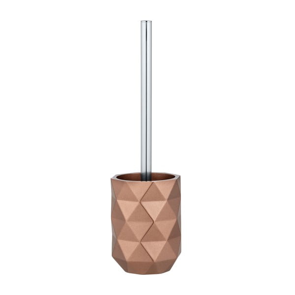Perie de WC în culoarea bronz din polirășină Lanciano – Wenko-image-1