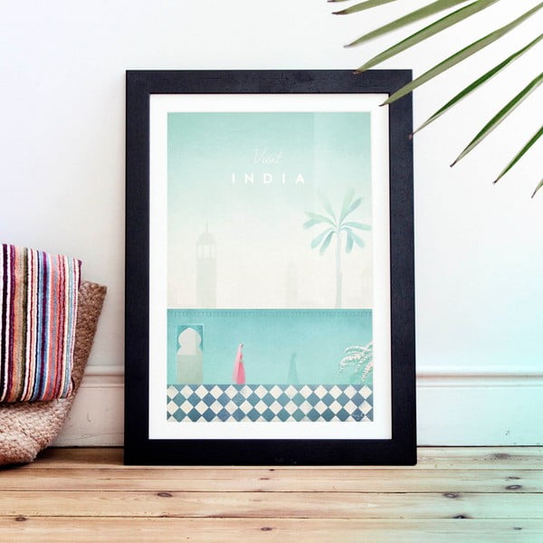 Poster Travelposter India, A3-image-1