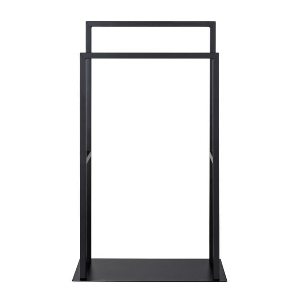 Suport pentru prosoape negru din oțel inoxidabil Rivaltana – Wenko-image-2