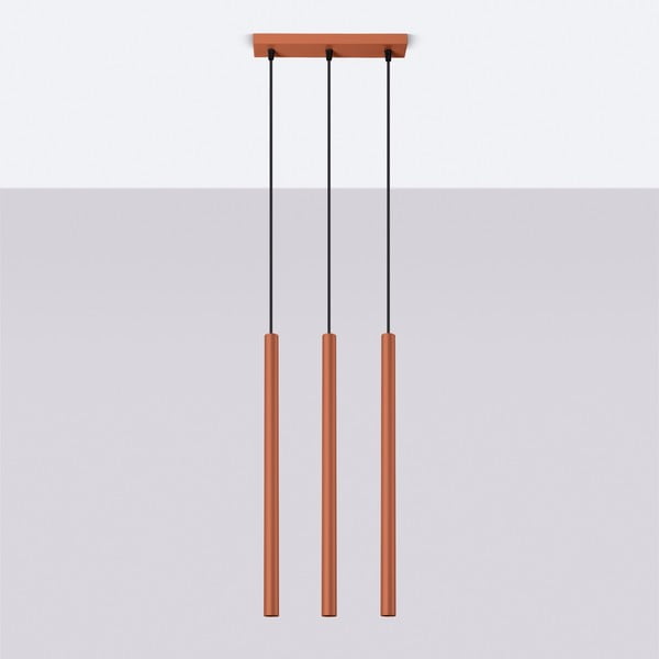 Lustră cărămizie Fideus – Sollux-image-2