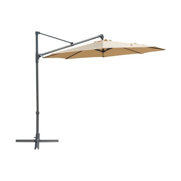 Umbrelă de soare bej ø 300 cm Roja - Rojaplast