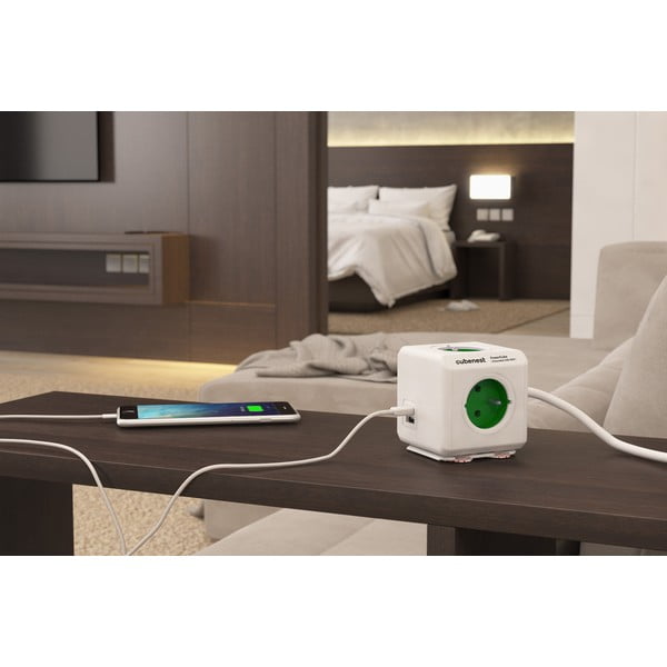 Priză 13 cm PowerCube Extended USB – Cubenest-image-1