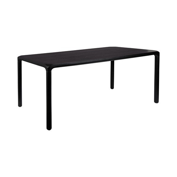 Masă de dining cu aspect de lemn de frasin 90x160 cm Storm – Zuiver-image-2