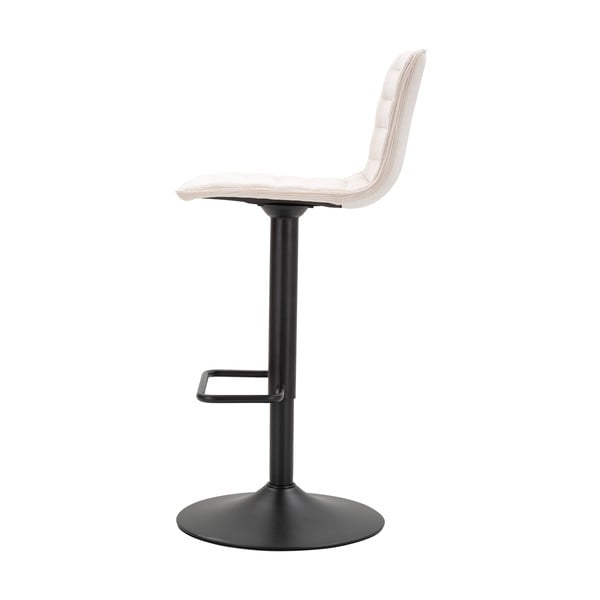 Scaun de bar alb/negru cu înălțime ajustabilă (înălțime șezut 61 cm) Malia – Mauro Ferretti-image-3