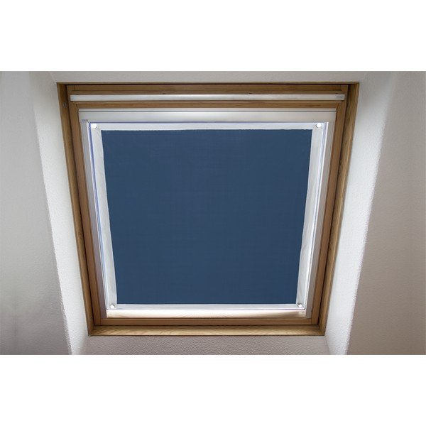 Protecție de soare pentru ferestre albastră termoizolantă 59x92 cm – Maximex-image-1