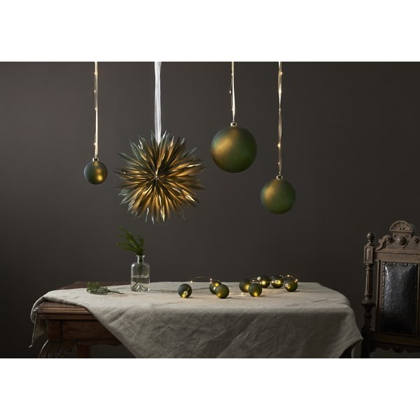 Decorațiune luminoasă de Crăciun verde ø 40 cm Dis - Star Trading-image-3