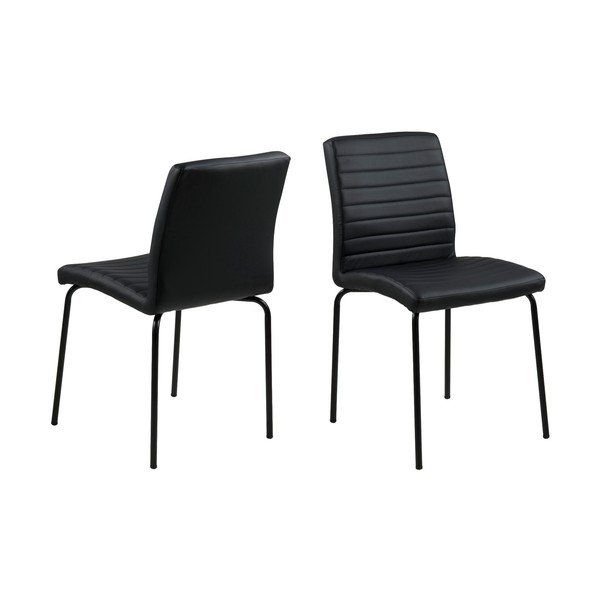 Scaun Actona Valerie, negru-image-2