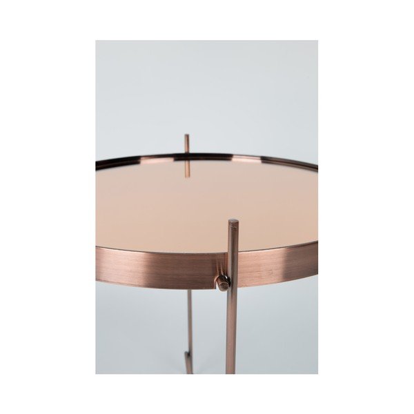 Măsuță auxiliară Zuiver Cupid, ⌀ 43 cm, arămiu-image-4