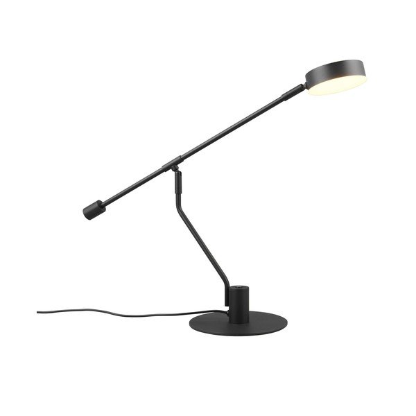 Veioză negru-mat LED cu structură flexibilă (înălțime 64 cm) Manduro – Trio