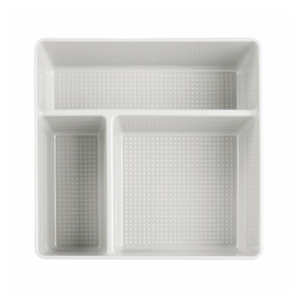 Organizator InterDesign Clarity Clean, alb-image-4