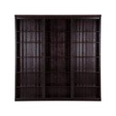 Bibliotecă maro din lemn de pin 222x223 cm Anita – Støraa