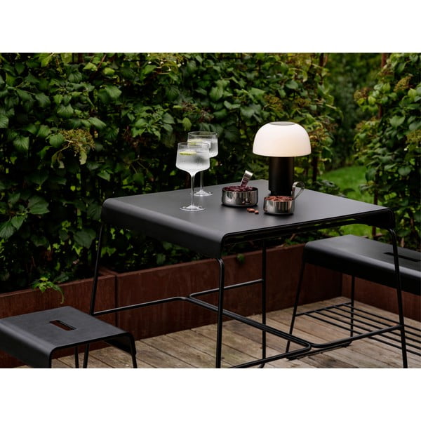 Scaun negru din metal A-Stool – Zone-image-2