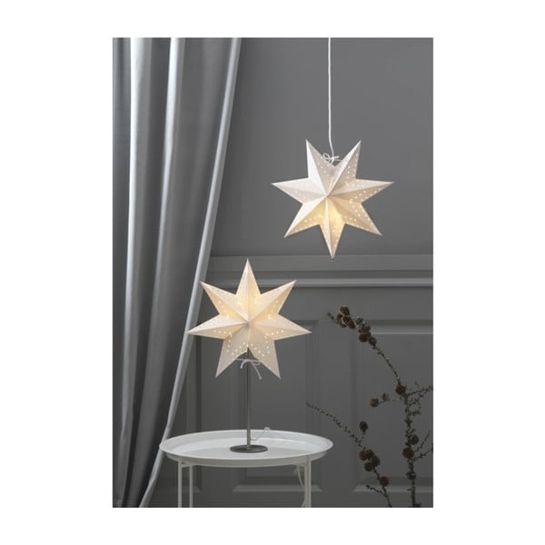 Decorațiune luminoasă Star Trading Bobo, înălțime 51 cm, alb-image-1