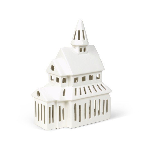 Sfeșnic din ceramică Urbania Stavkirke – Kähler Design-image-1