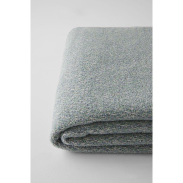 Pătură albastră din amestec de bumbac 140x180 cm Rennes – Euromant-image-3