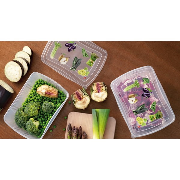 Set 2 caserole alimentare Snips Classic, 2 l-image-1