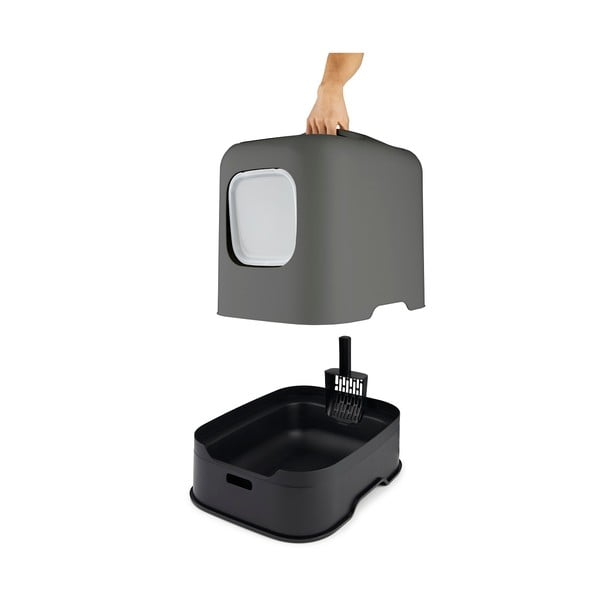 Litieră pentru pisici 40x51 cm Biala – Rotho-image-2