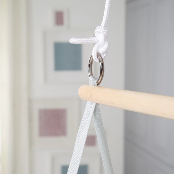 Pătuț leagăn  gri 90x45 cm Safe asleep – Roba-image-4