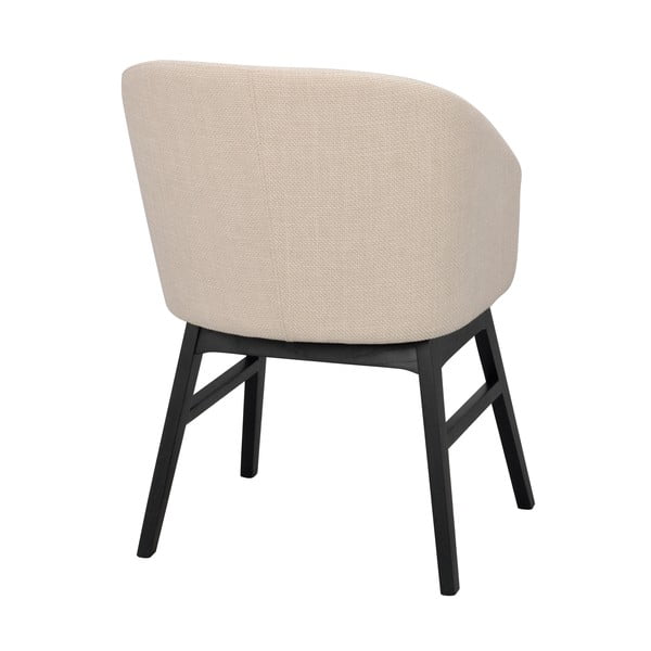 Set de scaune de sufragerie bej 2 buc. tapițat Windham – Rowico-image-4