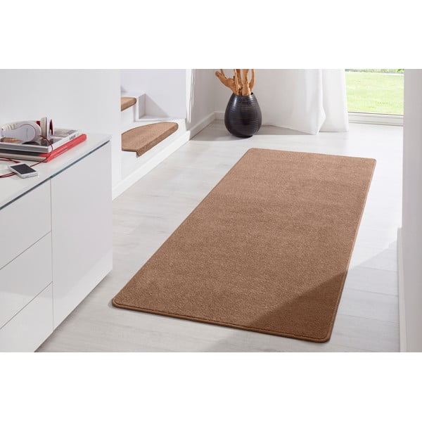 Covor tip traversă maro 80x200 cm Fancy – Hanse Home-image-1
