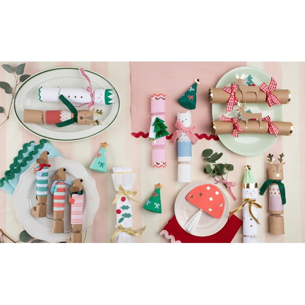 Pocnitori de Crăciun 6 buc. Honeycomb  – Meri Meri-image-2