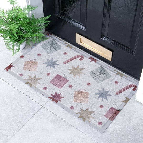 Covoraș de intrare 40x70 cm  cu model de Crăciun Presents – Artsy Doormats-image-1