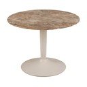 Măsuță de cafea maro rotundă cu blat ceramic ø 60 cm Malta – Actona