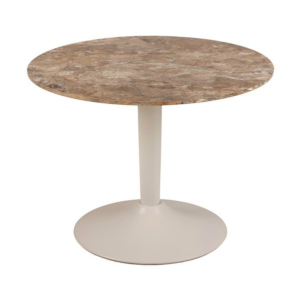 Măsuță de cafea maro rotundă cu blat ceramic ø 60 cm Malta – Actona