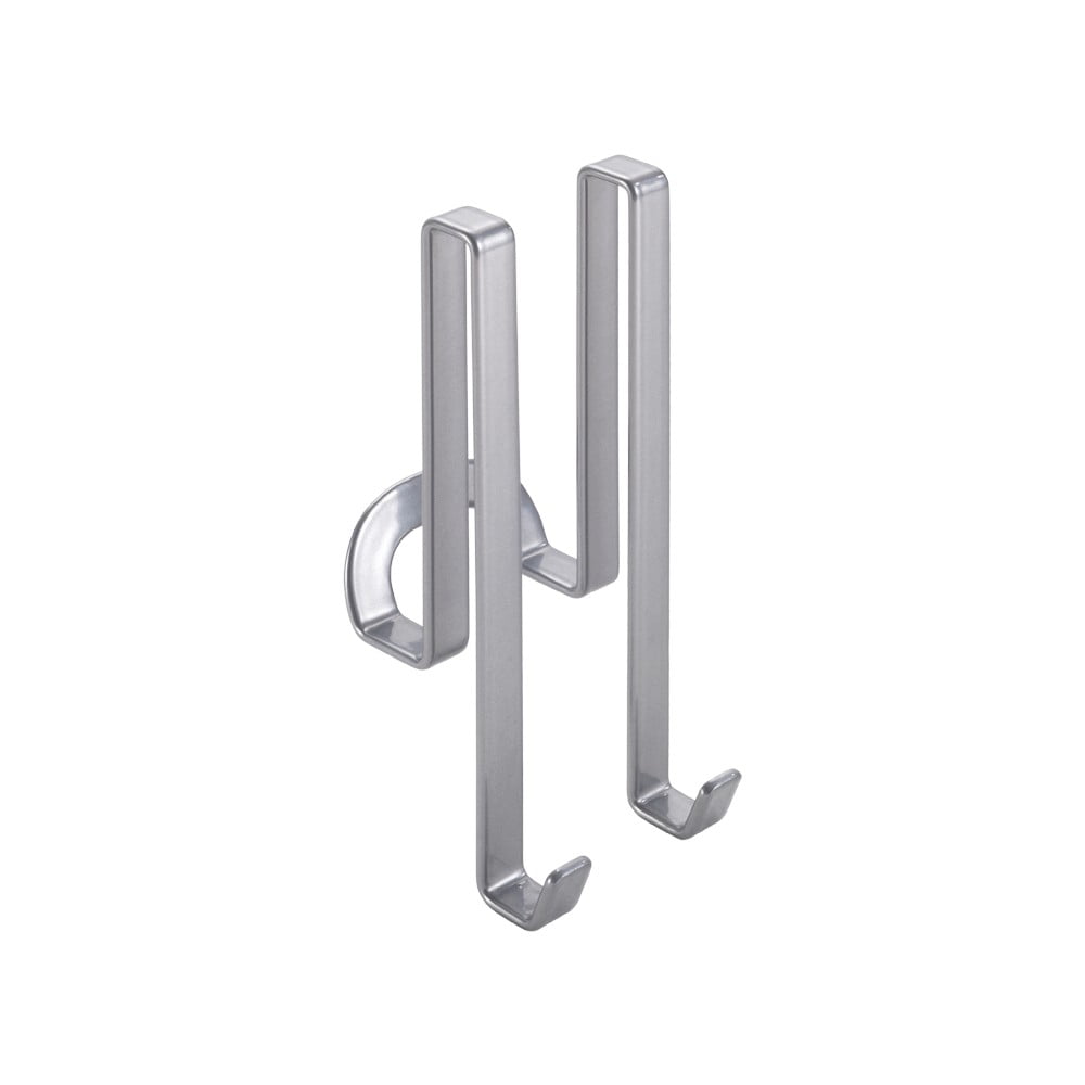 Cârlig argintiu suspendat din oțel Luxy – Metaltex