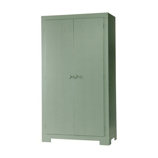 Dulap din lemn de pin WOOOD Nikki, verde-image-2