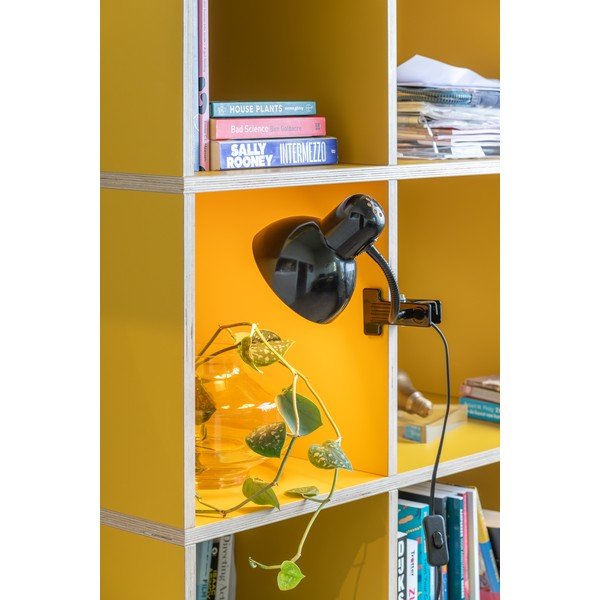 Veioză neagră din metal (înălțime 33,5 cm) New Retro – Leitmotiv-image-1